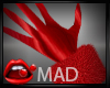 MaD Red Fur Gloves