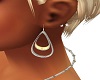 Gold and Diamond Earings