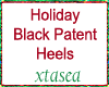 Black Patent High Heels