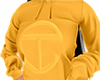designer hoodie mustard