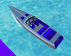 Miami Speedboat Blue