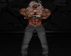R~Dark Gray Muscle Jeans
