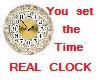 Clock you set the time