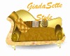 Gold Romantic Sofa