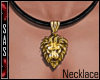 SAS-Lion Pendant Gold