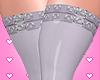 $ ADD Socks Latex White