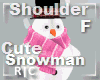 R|C Snowman Left Pink F