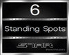 6 Standing Spots Star