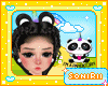 KID PANDICORN HEAD SIGN