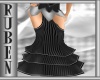 (RM)Dress skirt stripes