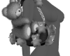 ^ཀ^ fluffy bear bag