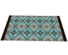 SW Teal Rectangle Rug 2