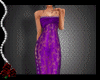 Laced Gown Purple