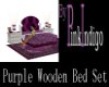 PI - Prpl Wood Bed Set