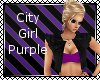 City Girl Purple Top