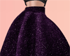V. Purple Glitter Skirt