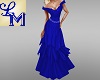 !LM Royal Blue Ballgown