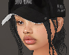 Black Hair+Cap