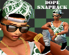 green dope snapback