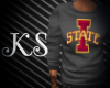 *KS* |M|IA State sweater