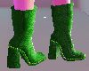 Snake Green boots