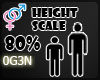 O| Height Scale 80%