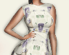 Dress Flower WHT