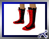 *T* Toxic Boots Red