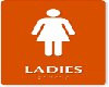 Ladies Restroom Sign