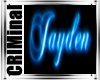 Jayden Neon Rave sign