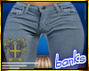 XBM Blue Flare Jeans 