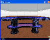XDS Blue Coffee Table