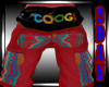 red coogi shorts