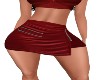 Red Judgement Skirt