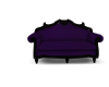 antique purple couch