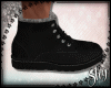 !PS Blk Fur Linned  Boot