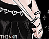 !! Black Spike Armbands