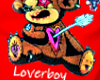 loverboy tee red