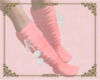 A: Rose winter socks