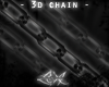 -LEXI- 3D Chain -BLACK-