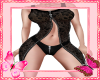 Lacey Black Open Frock