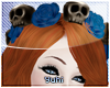 +Y+ Skull Wreath *Blue