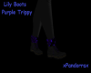 Lily Boots Purple Trippy