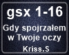Gdy spojrzalem w Twoje..