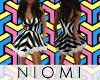 N! Striped Tutu Dress