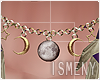 [Is] Moon Gold Necklace