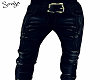 Daxx Blue Biker Pants