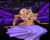 Purple Fairy Pretty BLondes Animated Wings Butterfly Flying