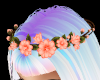 Orange Flower Crown