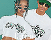 Drip White Tee